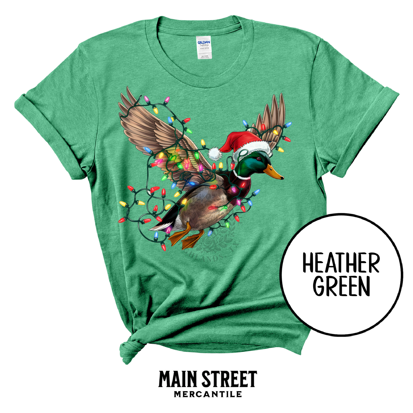 Christmas Lights Duck