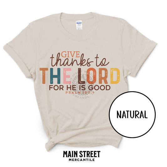 Give Thanks to the Lord