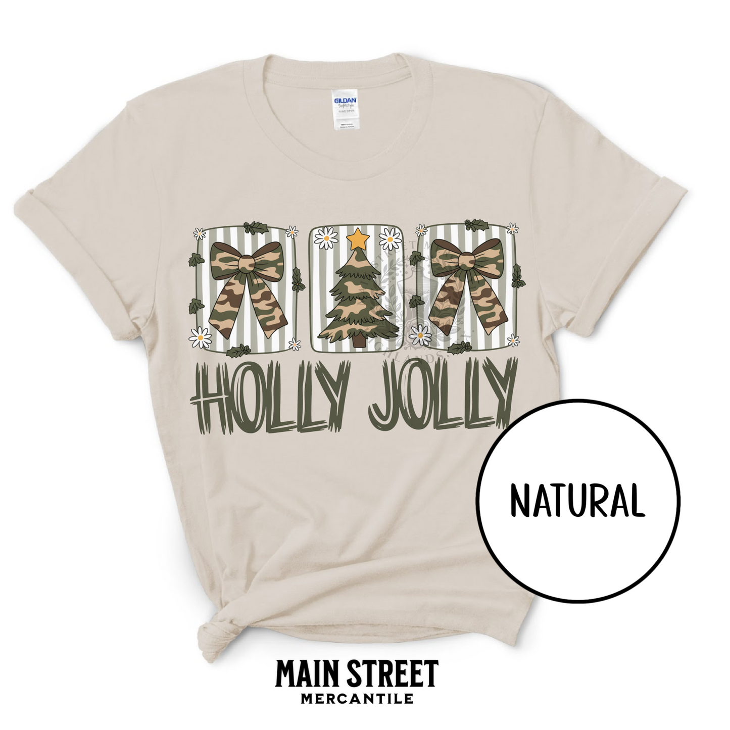 Camo Holly Jolly Coquette