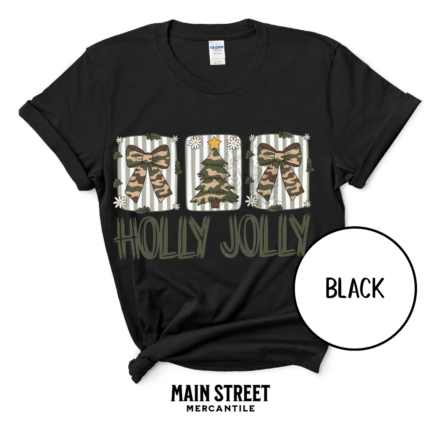 Camo Holly Jolly Coquette