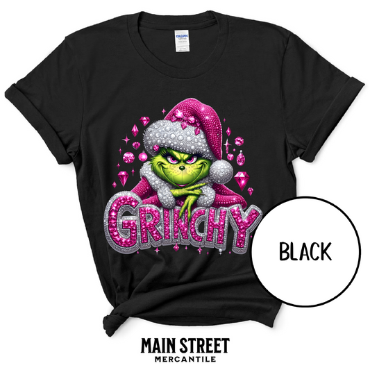 Grinchy Faux Rhinestones