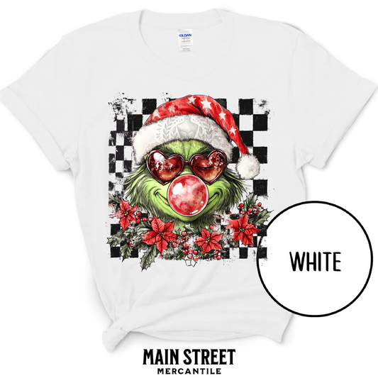 Floral Bubblegum Grinch