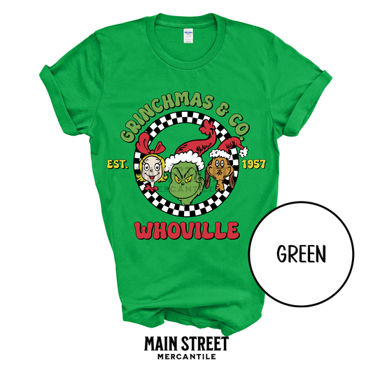 Whoville Checkered Tee
