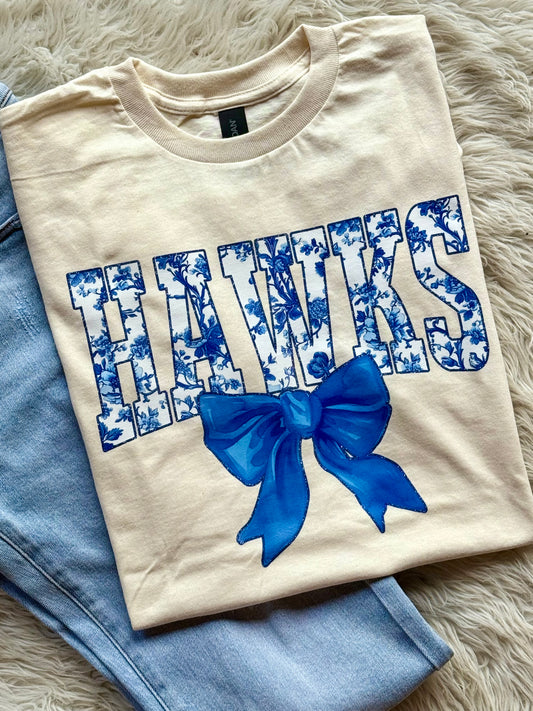 Floral Hawks Tee