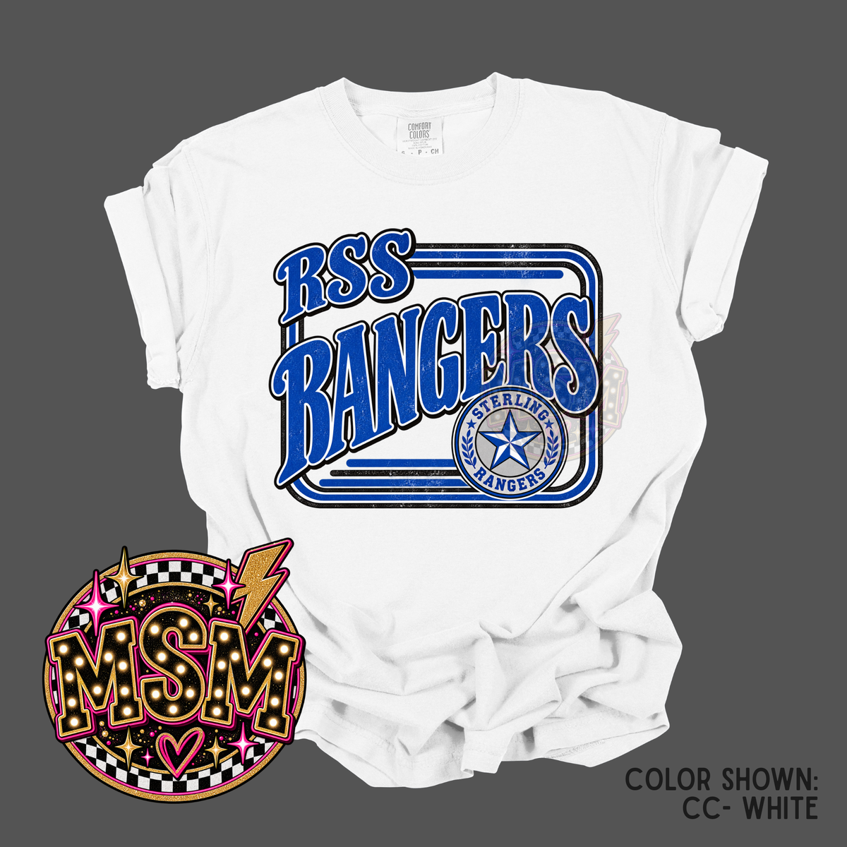 Varsity Square Mascot - Rangers