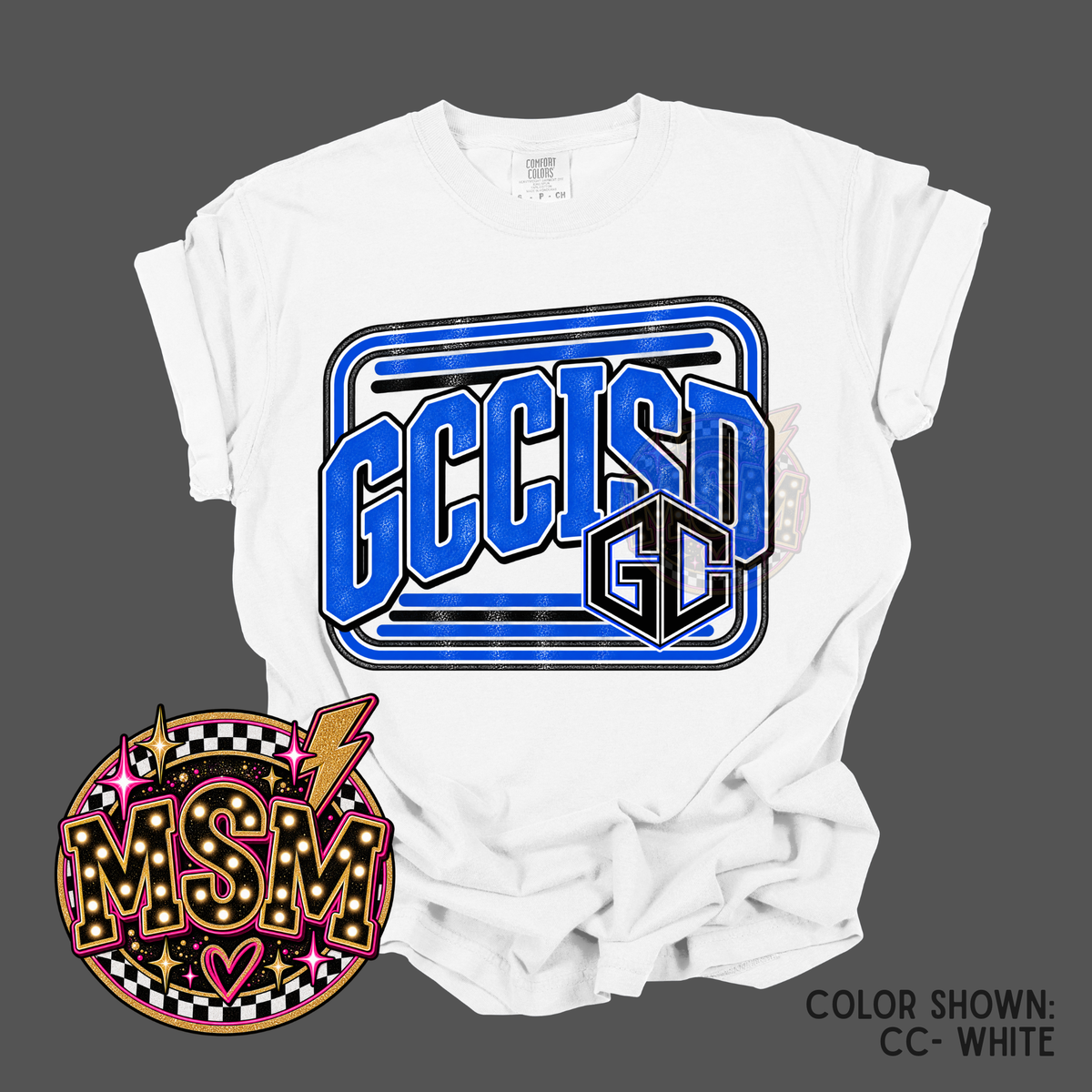 Varsity Square Mascot - GCCISD Royal