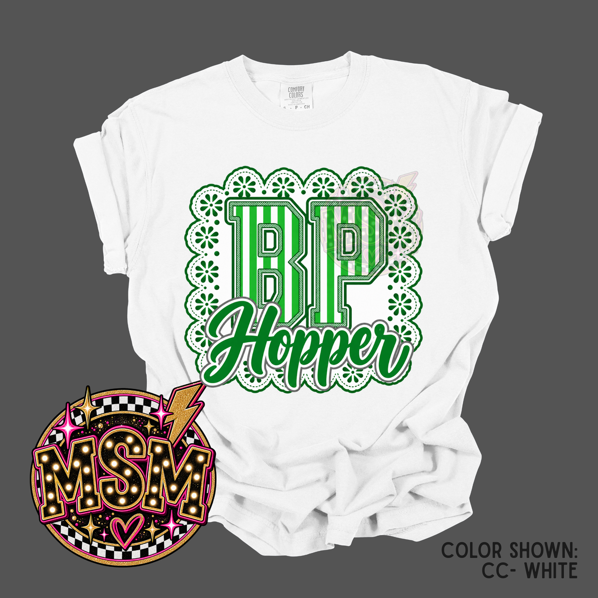 Lace Mascot - BP Hopper