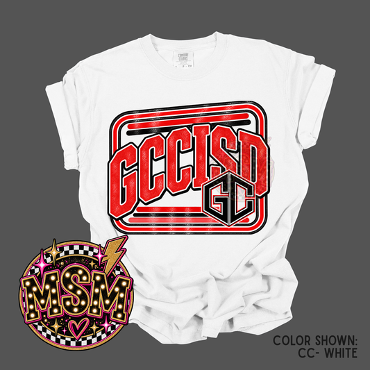 Varsity Square Mascot - GCCISD Red