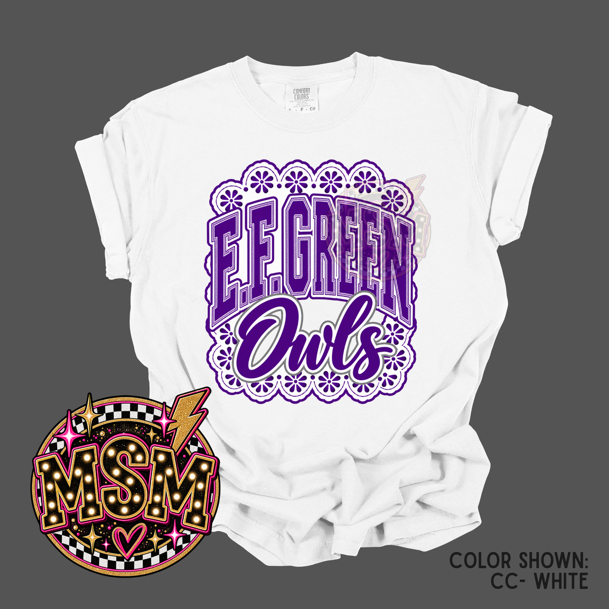 Lace Mascot - Owls