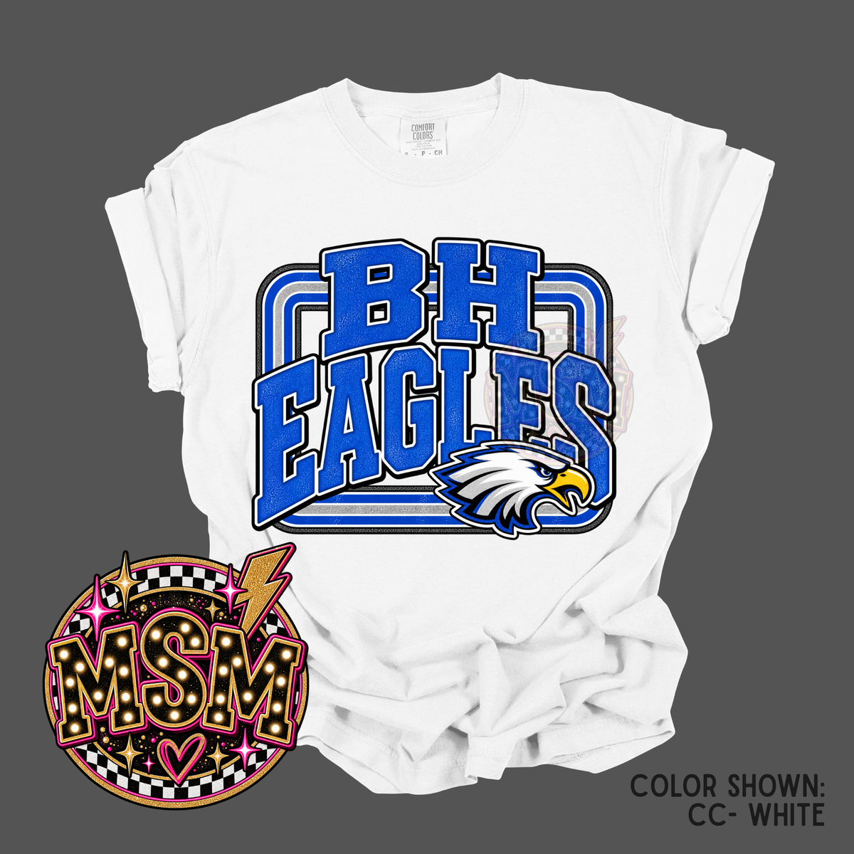 Varsity Square Mascot - BH Eagles