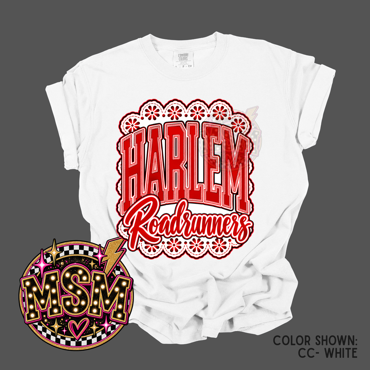 Lace Mascot - Harlem Roadrunners