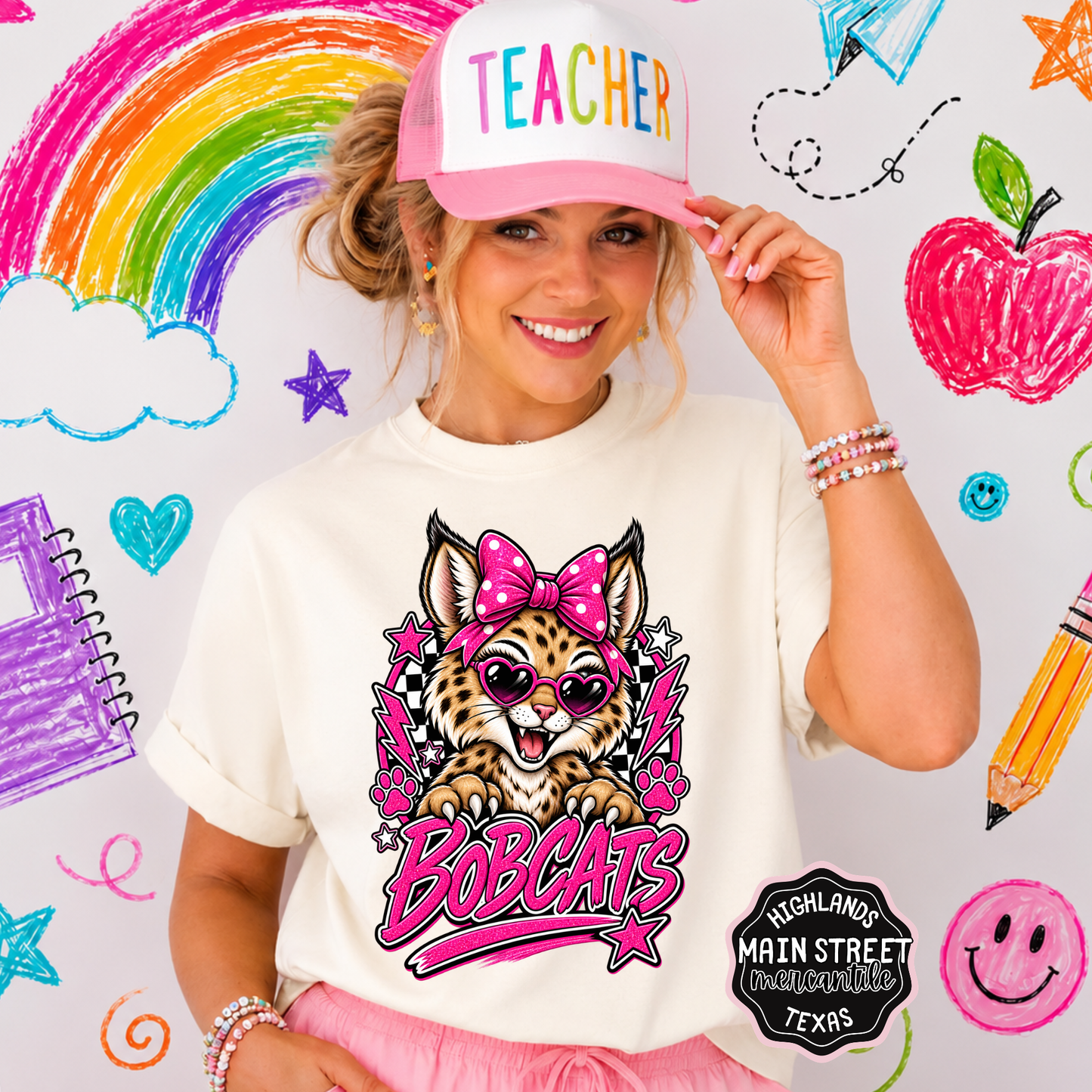 Pretty in Pink Bobcats