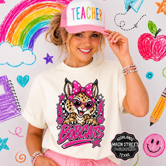 Pretty in Pink Bobcats