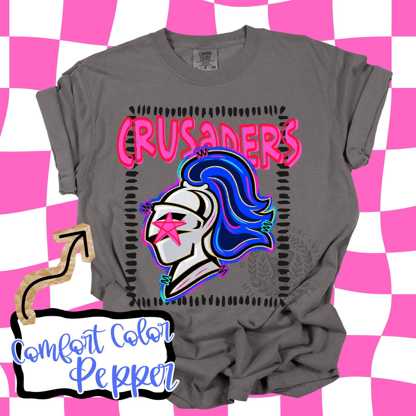 Starstruck Mascot - Crusaders