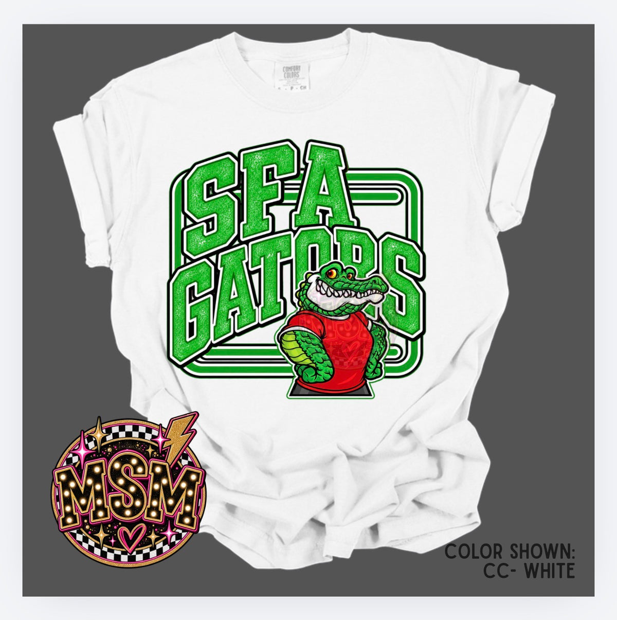 Varsity Square Mascot - Gators