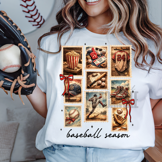 Baseball Season Stamps
