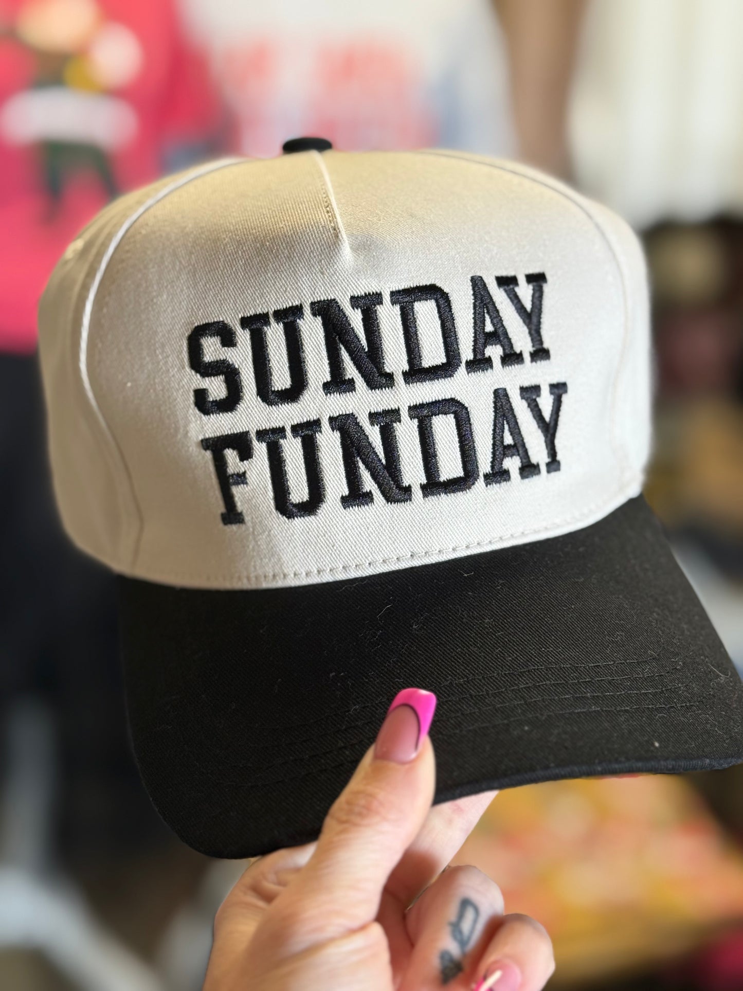Sunday Funday Hat - Black