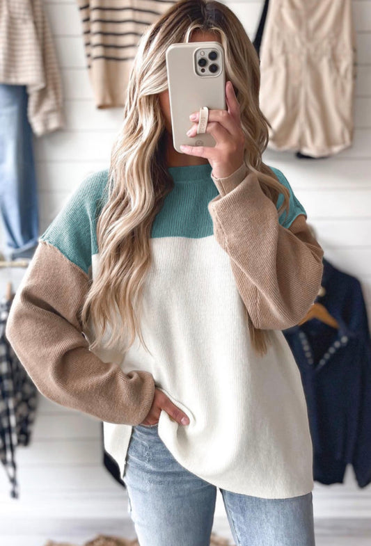 Wanderlight Colorblock Sweater