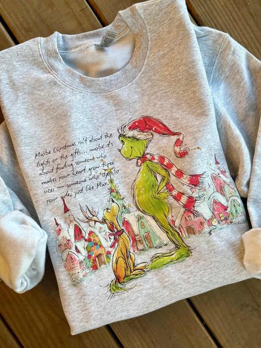 Just Like Max Sweatshirt - Ash Grey