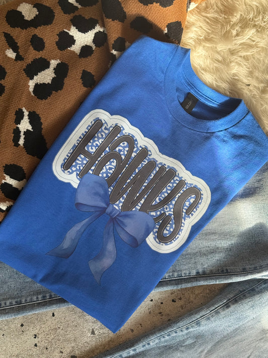 School Spirit Coquette Bow Tee