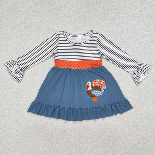Long Sleeve Thanksgiving Turkey Dress