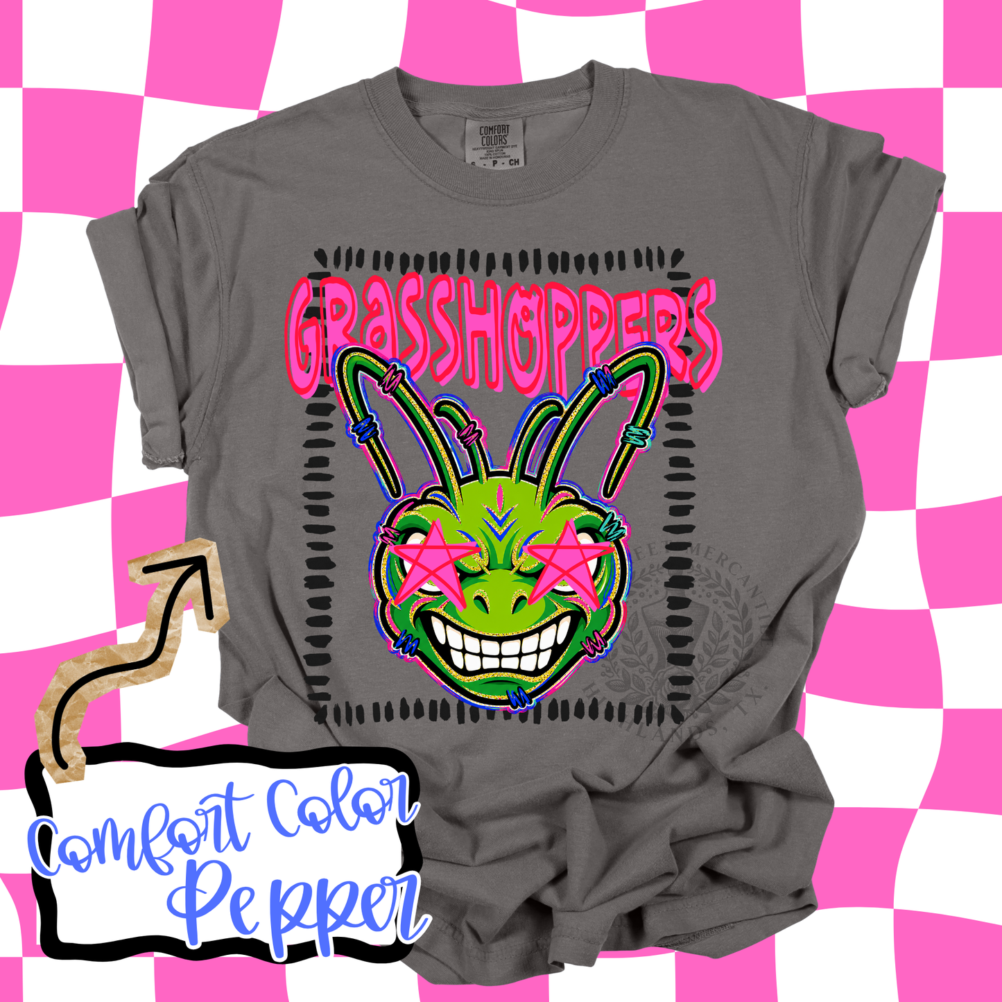Starstruck Mascot - Grasshoppers