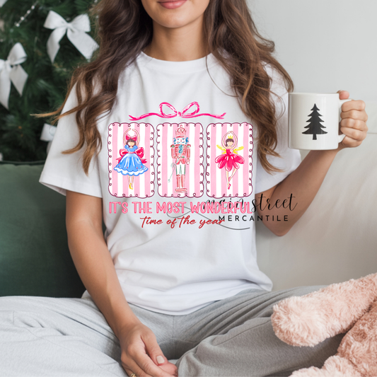 Most Wonderful Time (Pink) Tee