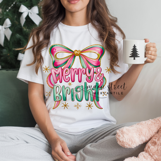 Merry and Bright Tee