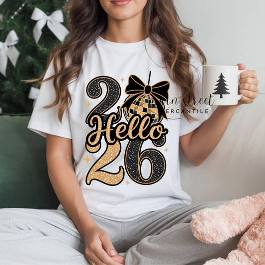 Hello 2026 Tee