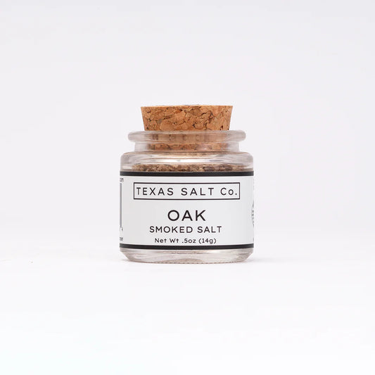 Oak Smoked Salt - Cork Top