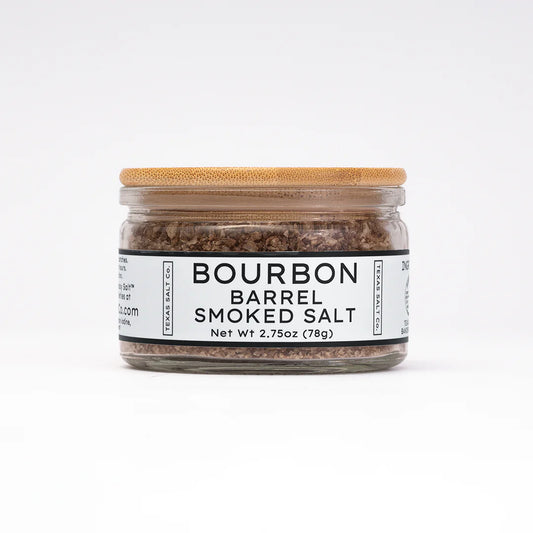 Bourbon Barrel Smoked Salt - Easy Pinch Jar