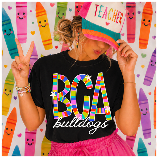Color Wheel BCA Bulldogs