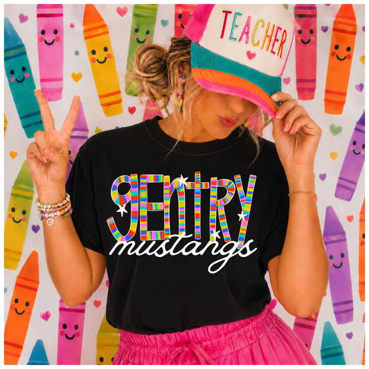 Color Wheel Gentry Mustangs