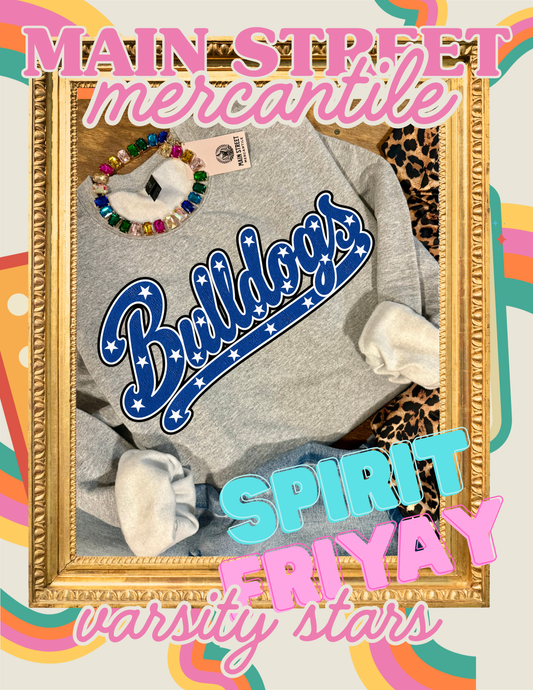 Varsity Stars - Bulldogs - Navy