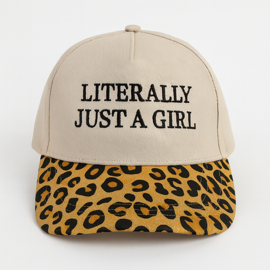 Just a Girl Hat - Leopard