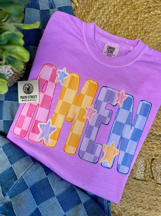Checkered Amen