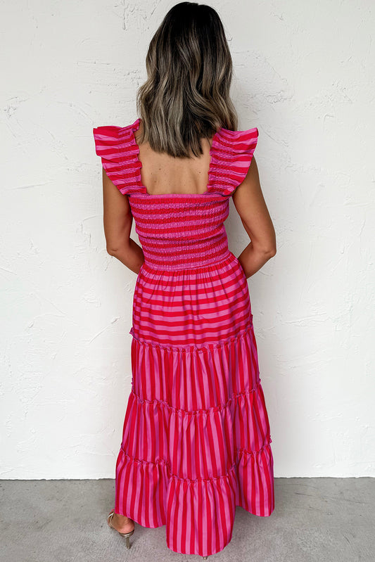 Bodice Tiered Maxi Dress