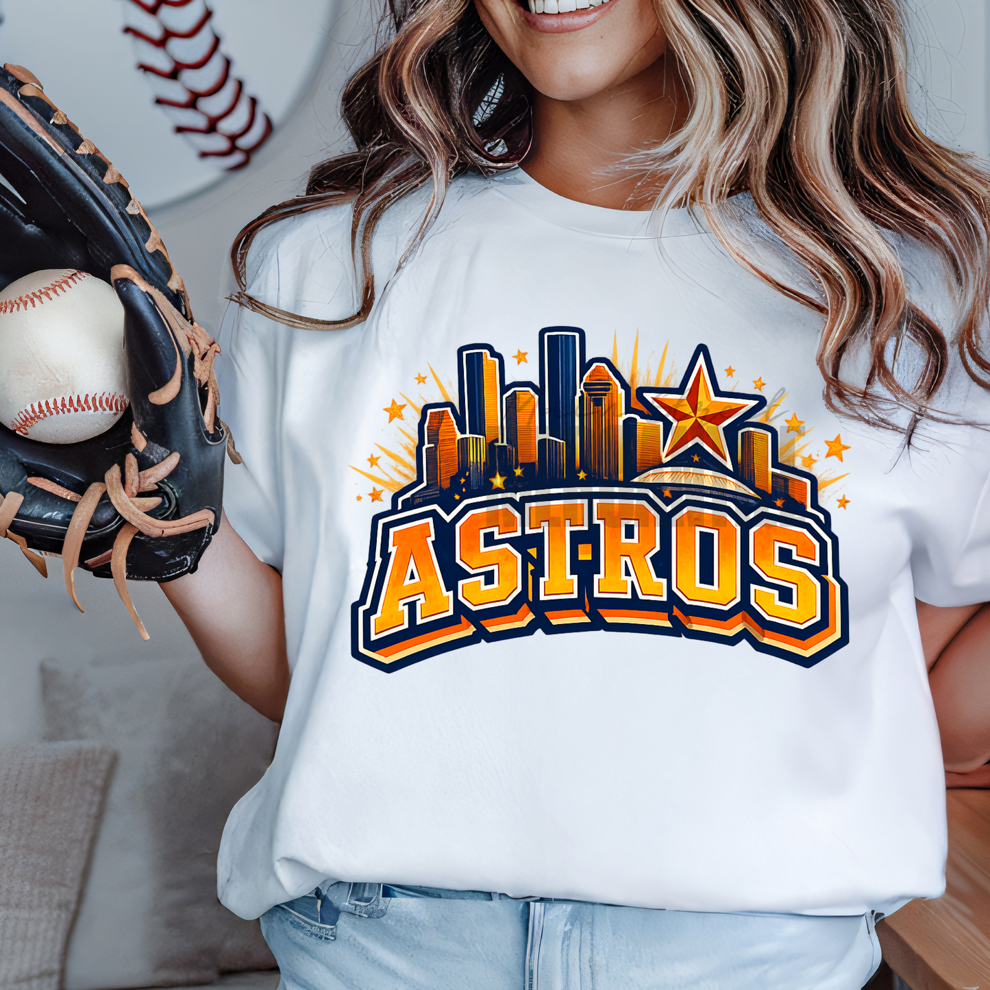 Astros Simple Skyline