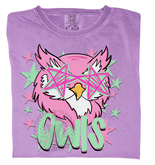 Summer Vibes Mascot - Owls