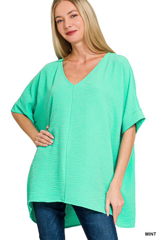 Airflow VNeck Top - Mint