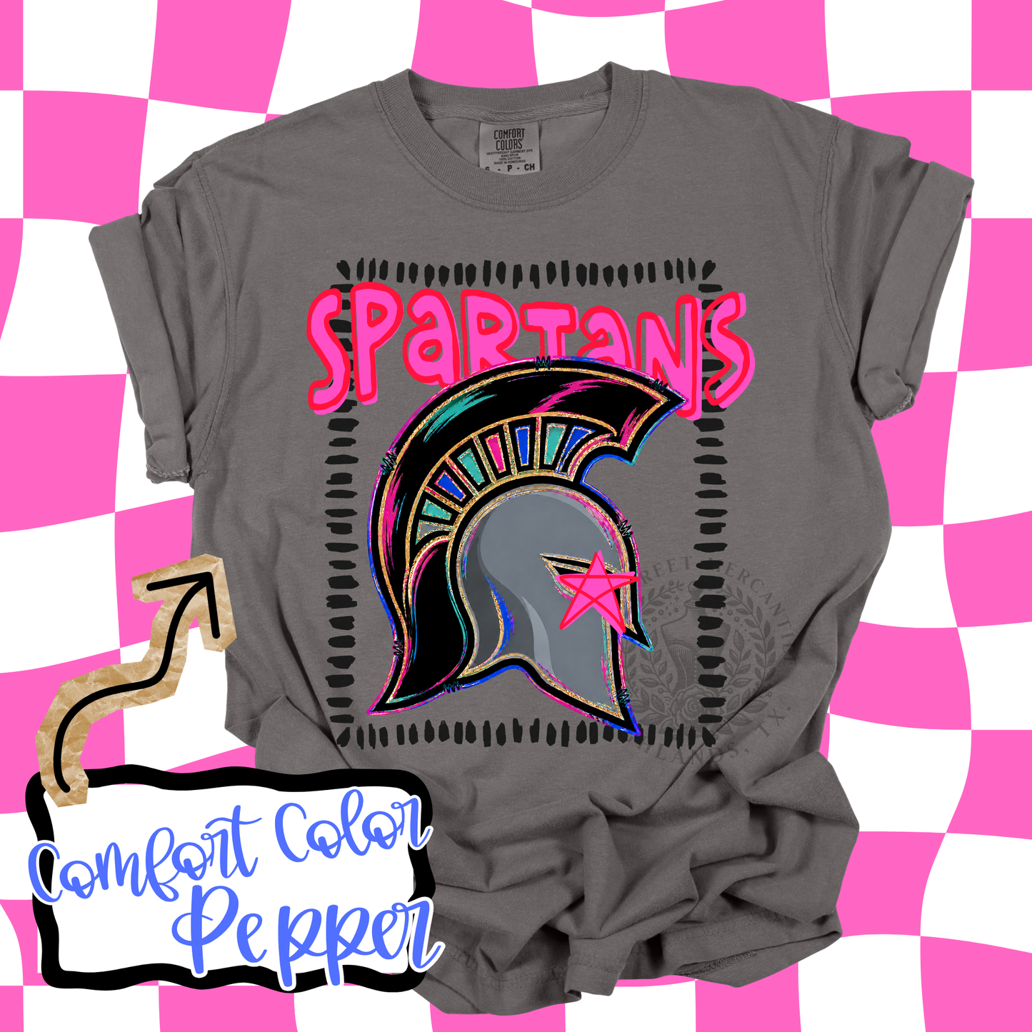 Starstruck Mascot - Spartans 1