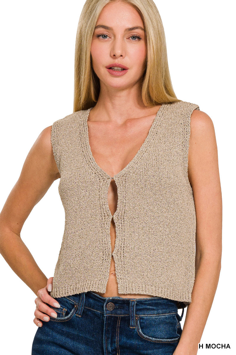 Hook & Eye Sweater Vest
