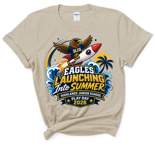 HJS Play Day 2026 Tee - Sand
