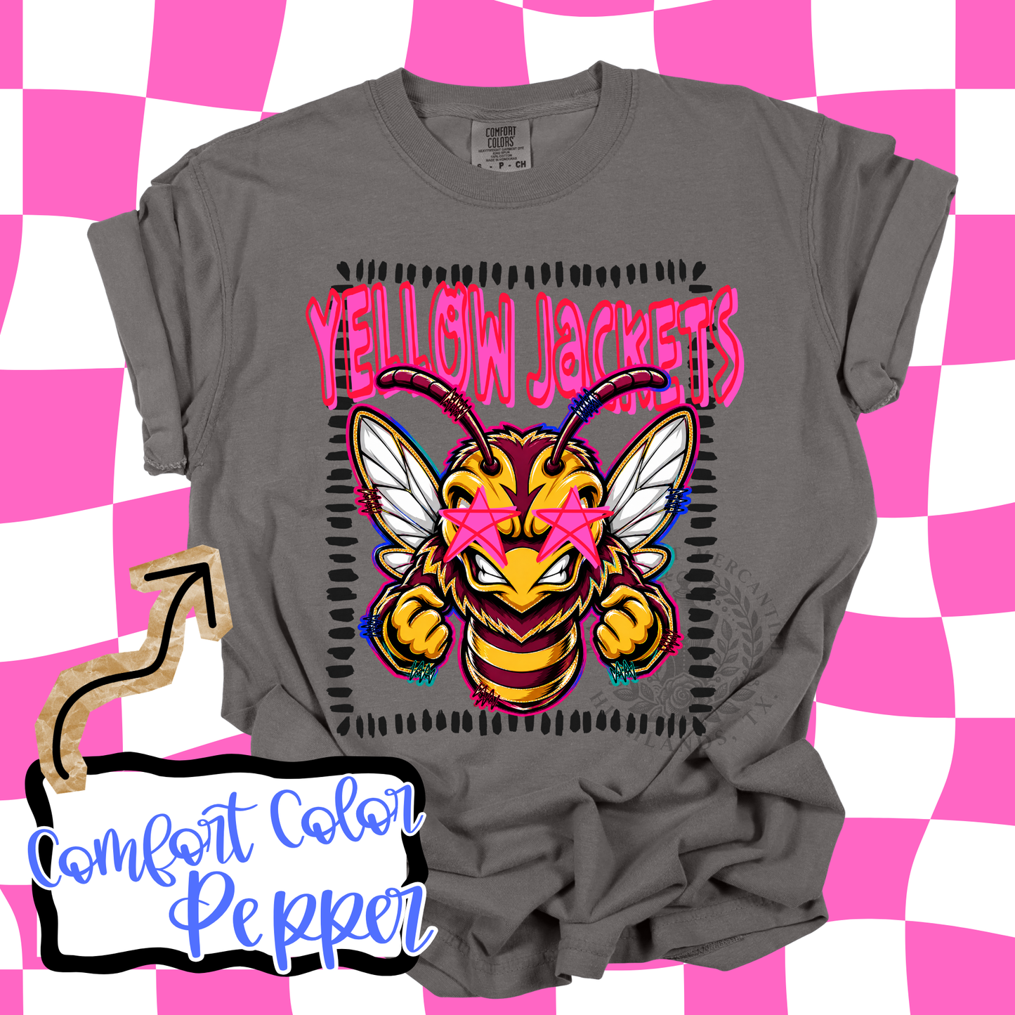 Starstruck Mascot - Yellowjackets