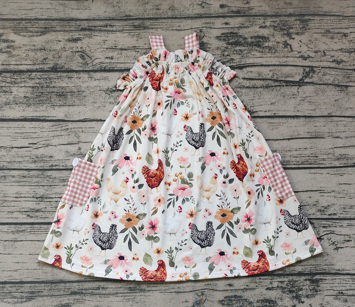 Chicken Flowers Dress