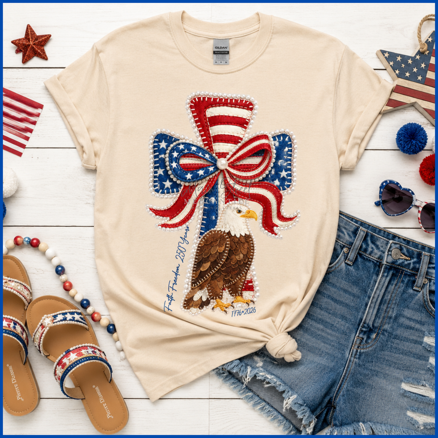250th and Pearls Tee